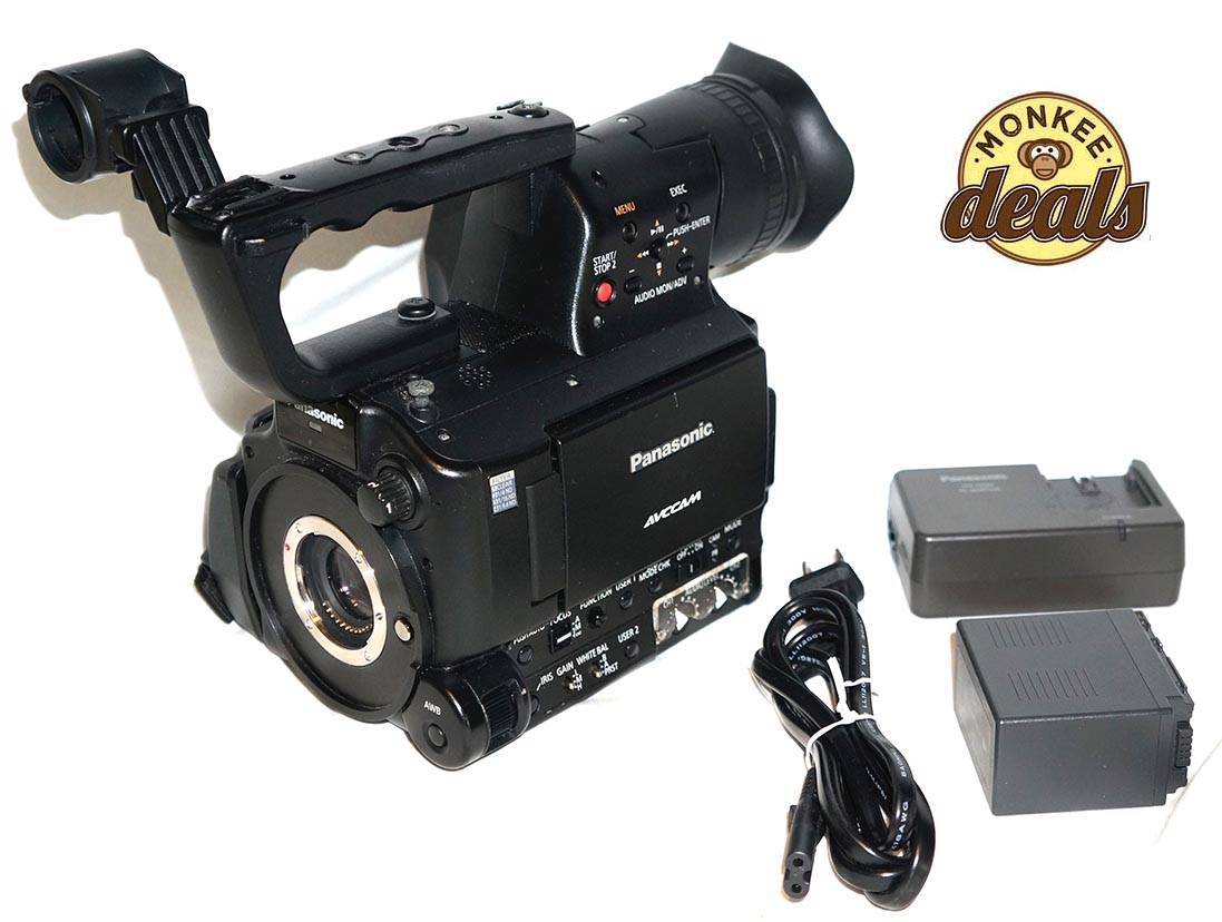 Panasonic AGAF100 Micro 4/3rds HD AVCHD Camcorder 90 Day Warranty