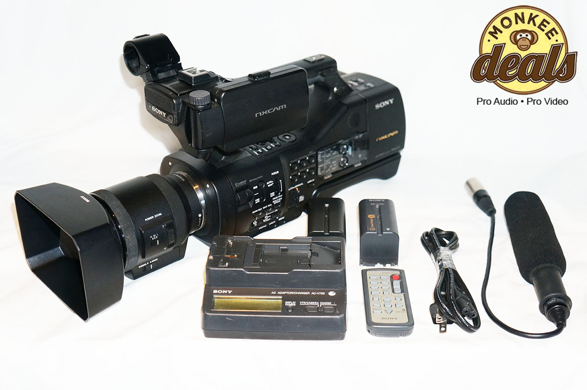 Sony NEX-EA50 HD Camcorder w/ 18-200mm Servo Zoom Lens - 90 Day Warranty!  ea50u