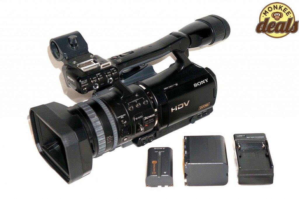 Sony HVRV1U HDV 3 CMOS DVCAM Pro Camcorder 90 Day Warranty! Monkee