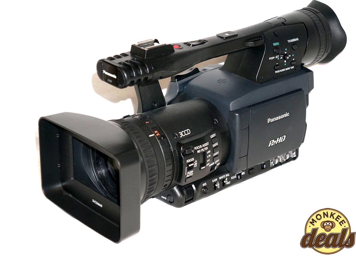 Panasonic AGHPX170 3CCD P2 Camcorder 90 Day Warranty! Monkee Deals!