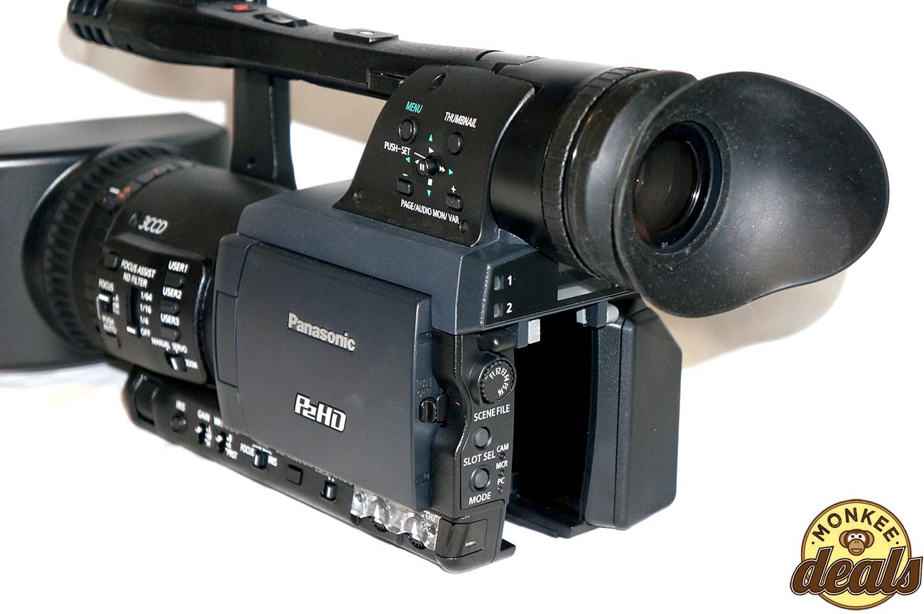 Panasonic AGHPX170 3CCD P2 Camcorder 90 Day Warranty! Monkee Deals!