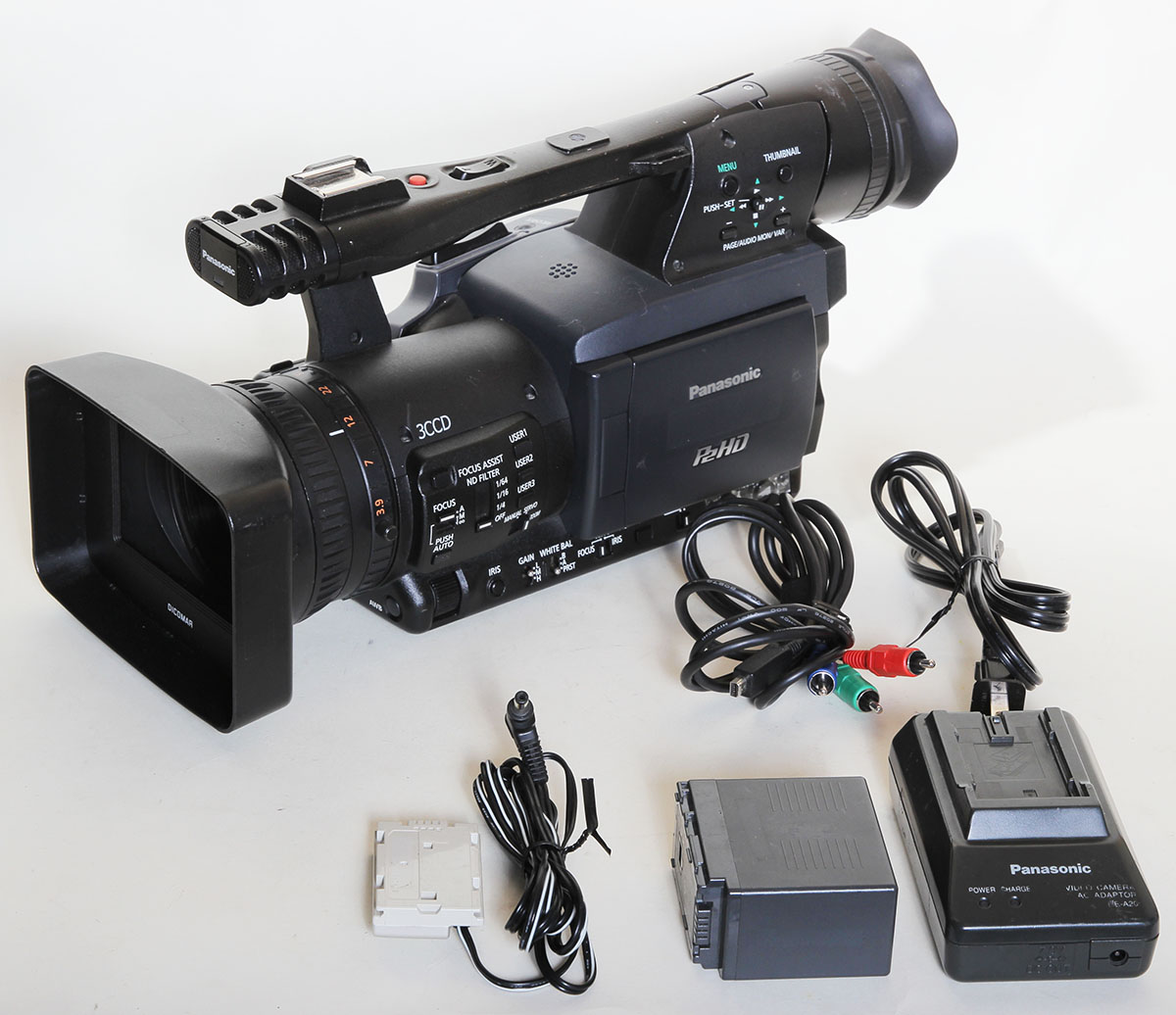 Panasonic AGHPX170 3CCD P2 Camcorder 90 Day Warranty! Monkee Deals!