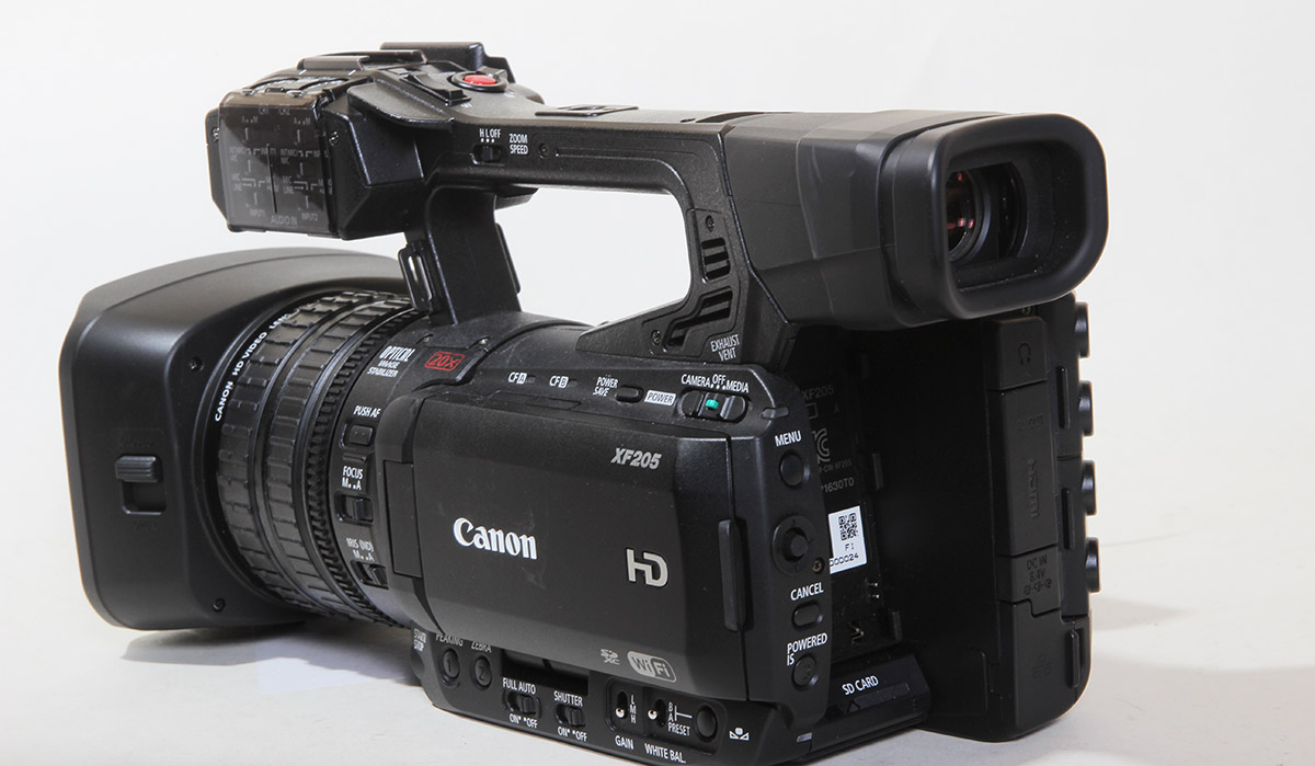 Canon Xf205 Professional Hd Camcorder Hd Sdi Wi Fi 90 Day Warranty Xf200 Monkee Deals 5012