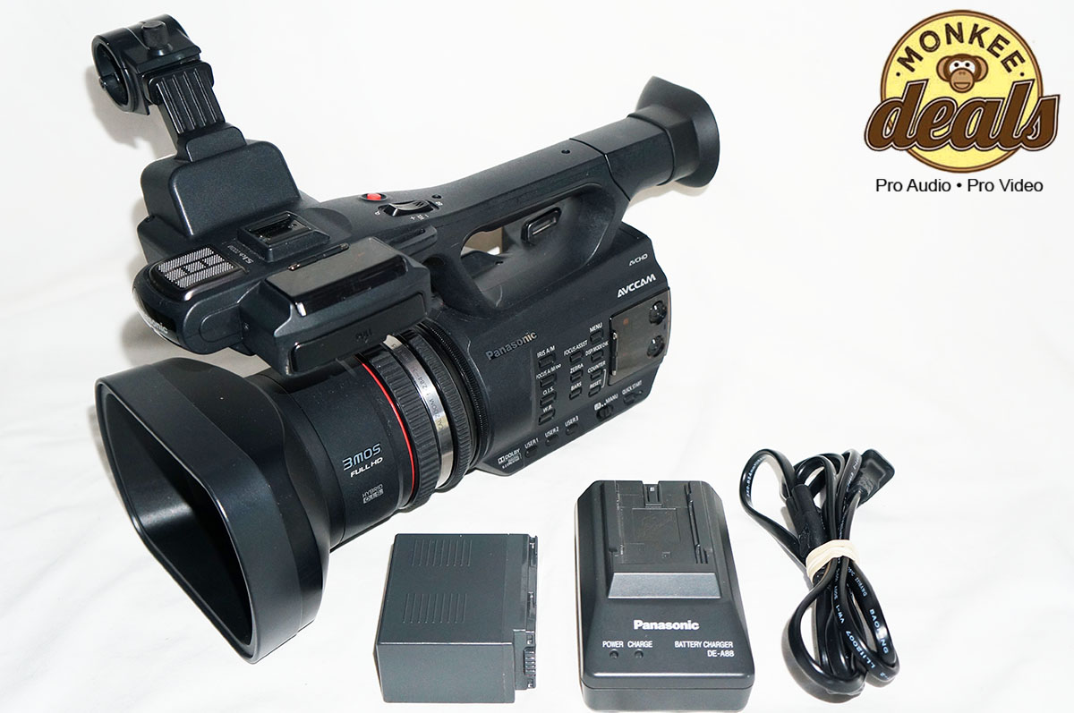 Panasonic AGAC90 AVCCAM Handheld Video Camera Camcorder 90 Day