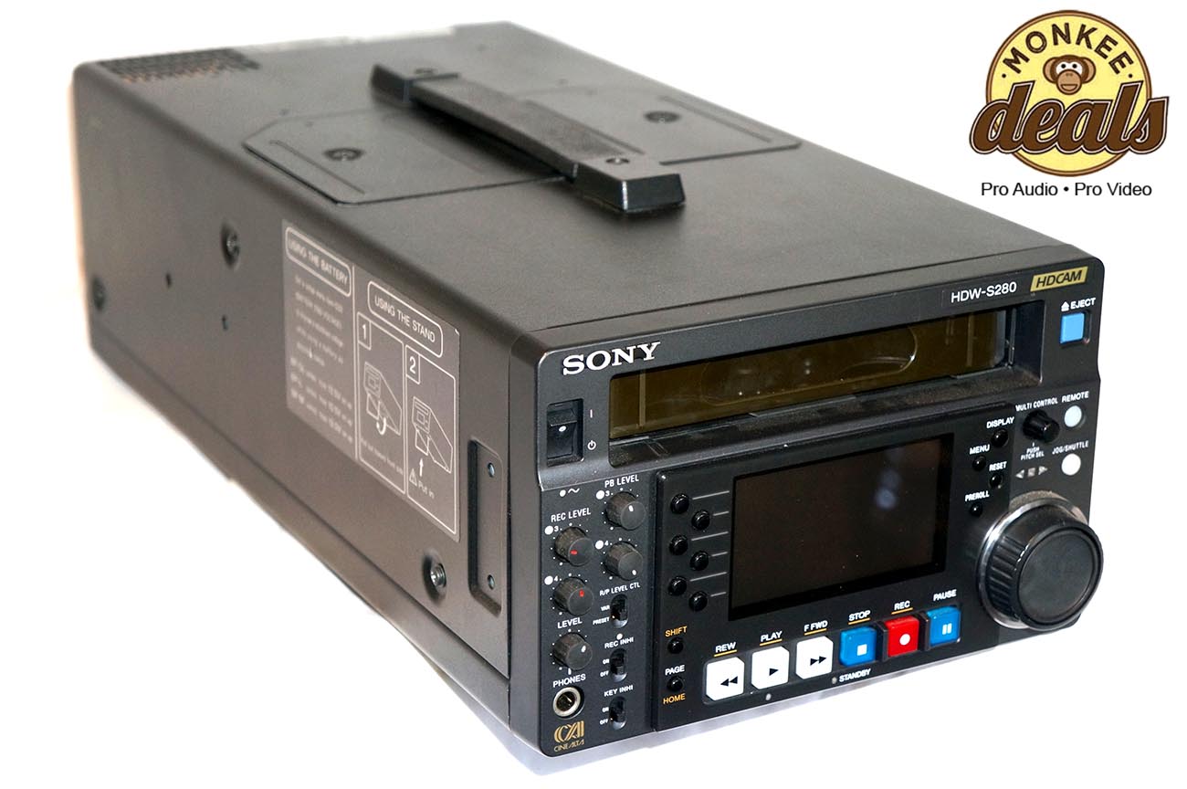 Sony HDW-S280 HDCAM Editing Deck - HDWS280 - Player