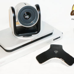 Polycom Real Presence Group 500 Eagle Eye 4 (MPTZ-10) Conferencing System w/ Mic - Image 2