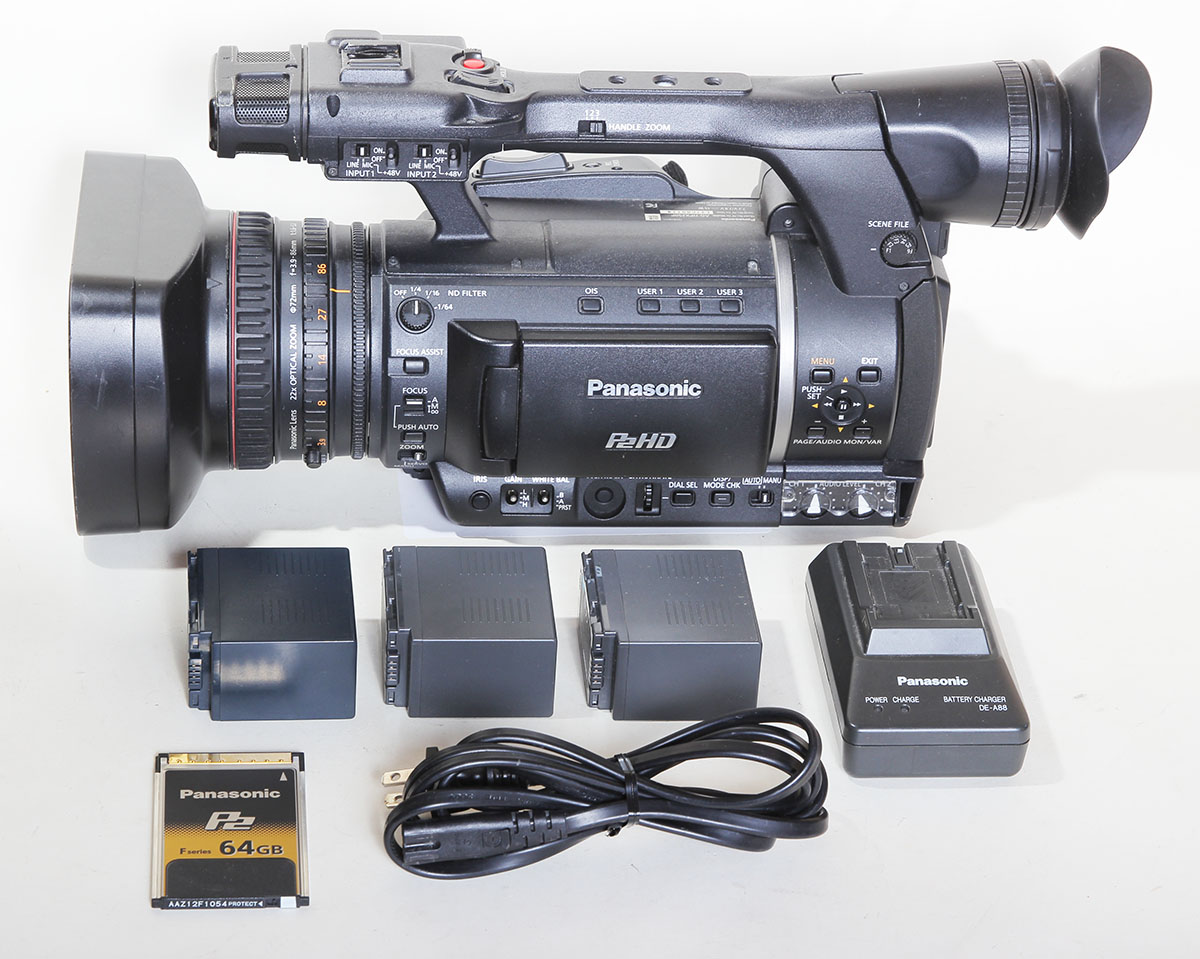 Panasonic AGHPX250 AGHPX250 P2 HD Handheld Camcorder Monkee Deals!