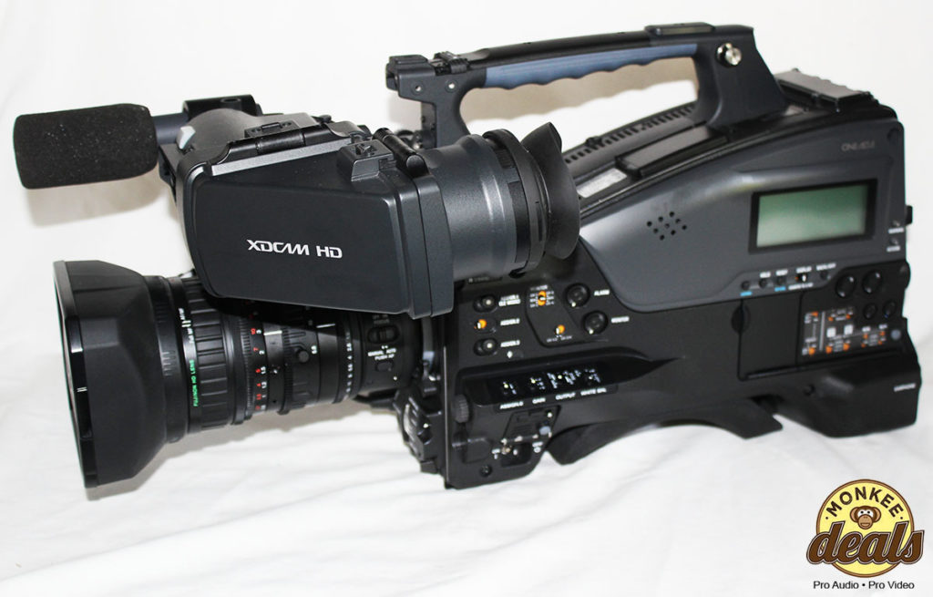 Sony PMW-320k XDCAM Camcorder w/ Fujinon XS16x5.8a Lens & Viewfinder ...