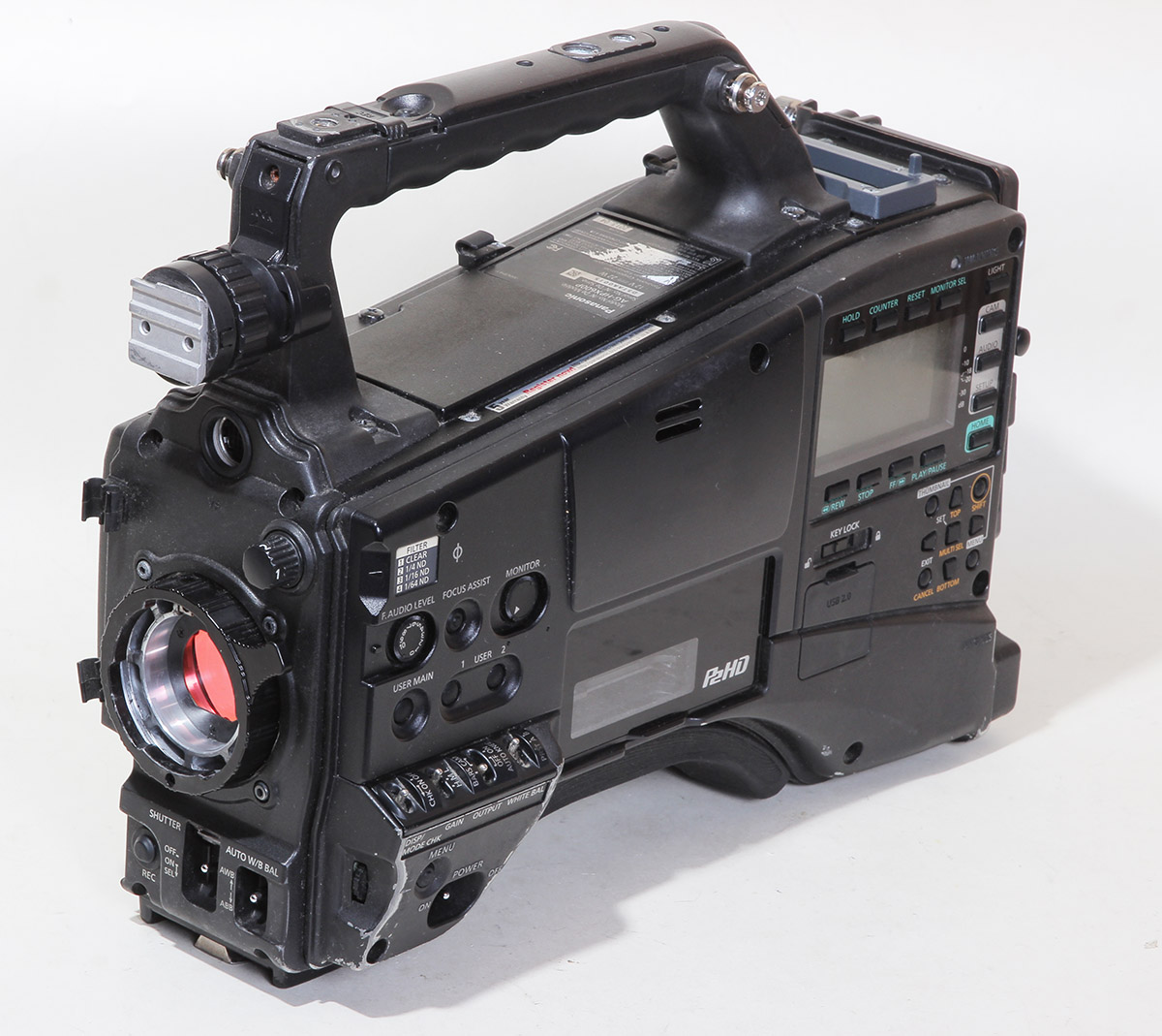 PANASONIC - AG-HPX600 - AG-HPX600EJ Camcorder + AG-CVF15G 