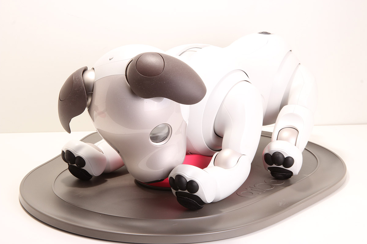 Sony AIBO ERS-1000 Entertainment Robot Dog - Ivory White