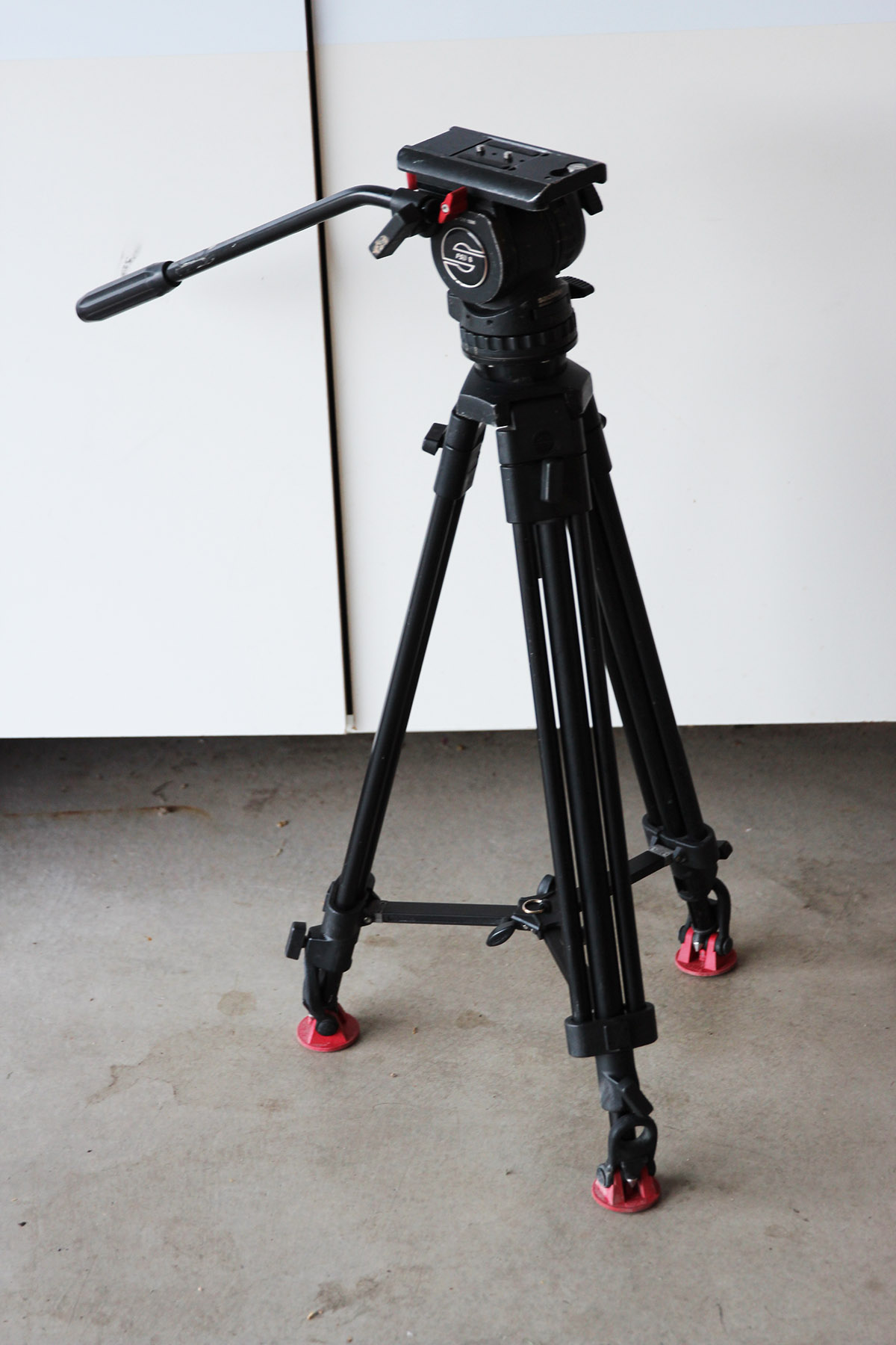 Sachtler Fsb 8 Head W Eng 75 2d Aluminum Tripod Legs Mid Spreader