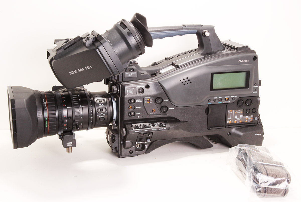 Sony PMW-320k XDCAM Camcorder w/ Fujinon XS16x5.8a Lens & CBK-VF01 EVF ...