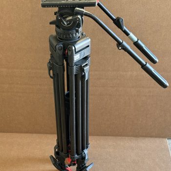 Sachtler Video 18 S1 Fluid Head w/ 5390 CF 2 Stage Carbon Fiber Tripod | Case